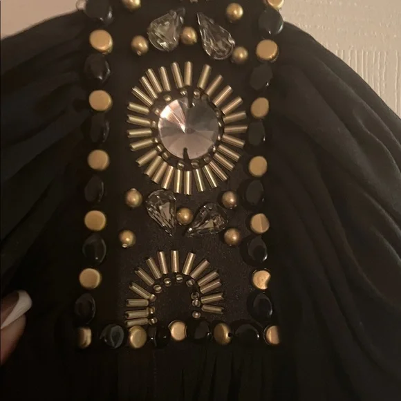 Laundry By Shelli Segal Black Maxi Dress - Picture 5 of 11